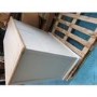 GRADE A2 - Darley Two Tone Chest of Drawers in Solid Oak and Light Grey
