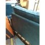 GRADE A2 - Payton Teal Blue Velvet 3 Seater Sofa