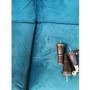 GRADE A2 - Payton Teal Blue Velvet 3 Seater Sofa