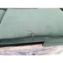 GRADE A2 - Right Hand Facing Dark Green Velvet Corner Sofa with Bolster Cushions - Seats 3 - Idris