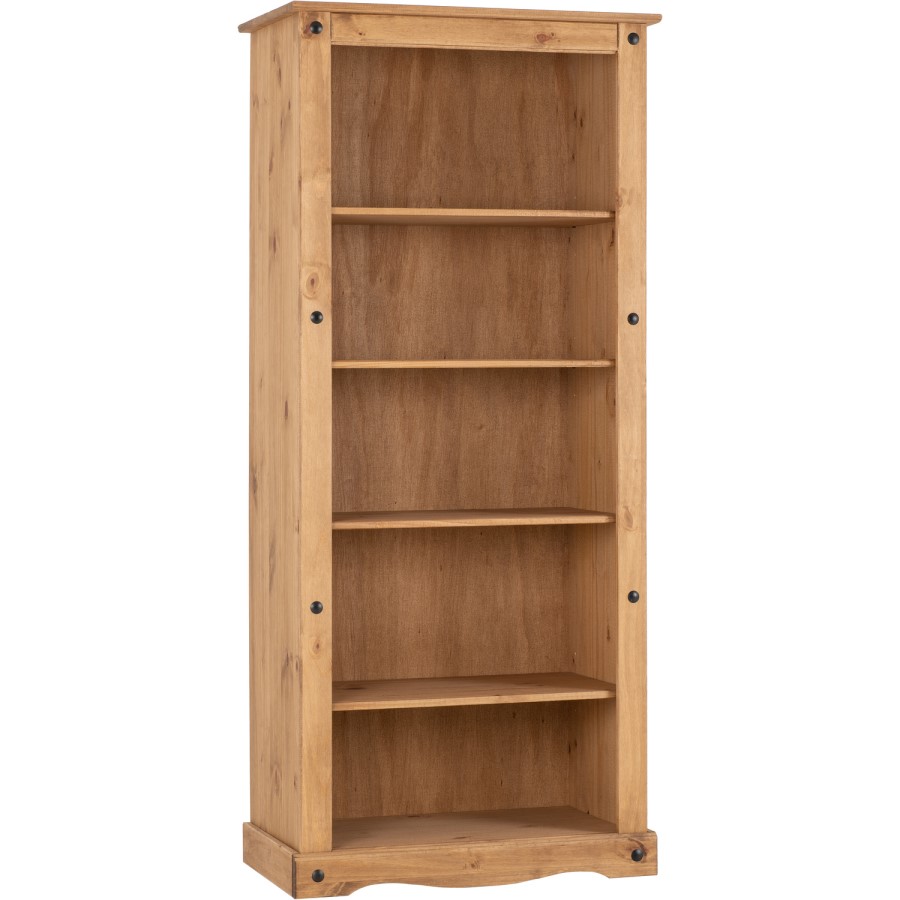 Seconique Original Corona Pine Tall Bookcase