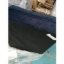 GRADE A2 - Navy Blue Velvet Footstool - Payton