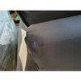 GRADE A2 - Payton Charcoal Grey Velvet 3 Seater Sofa