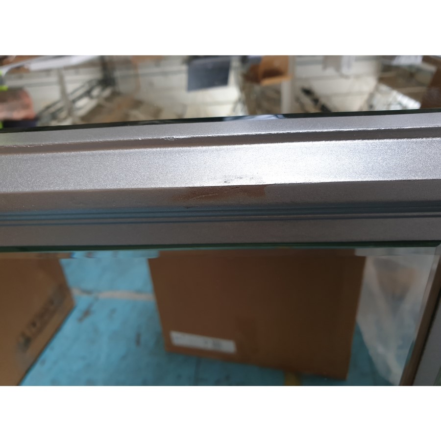 GRADE A2 - Large Mirrored Sideboard with Crystal Handles - Jade Boutique