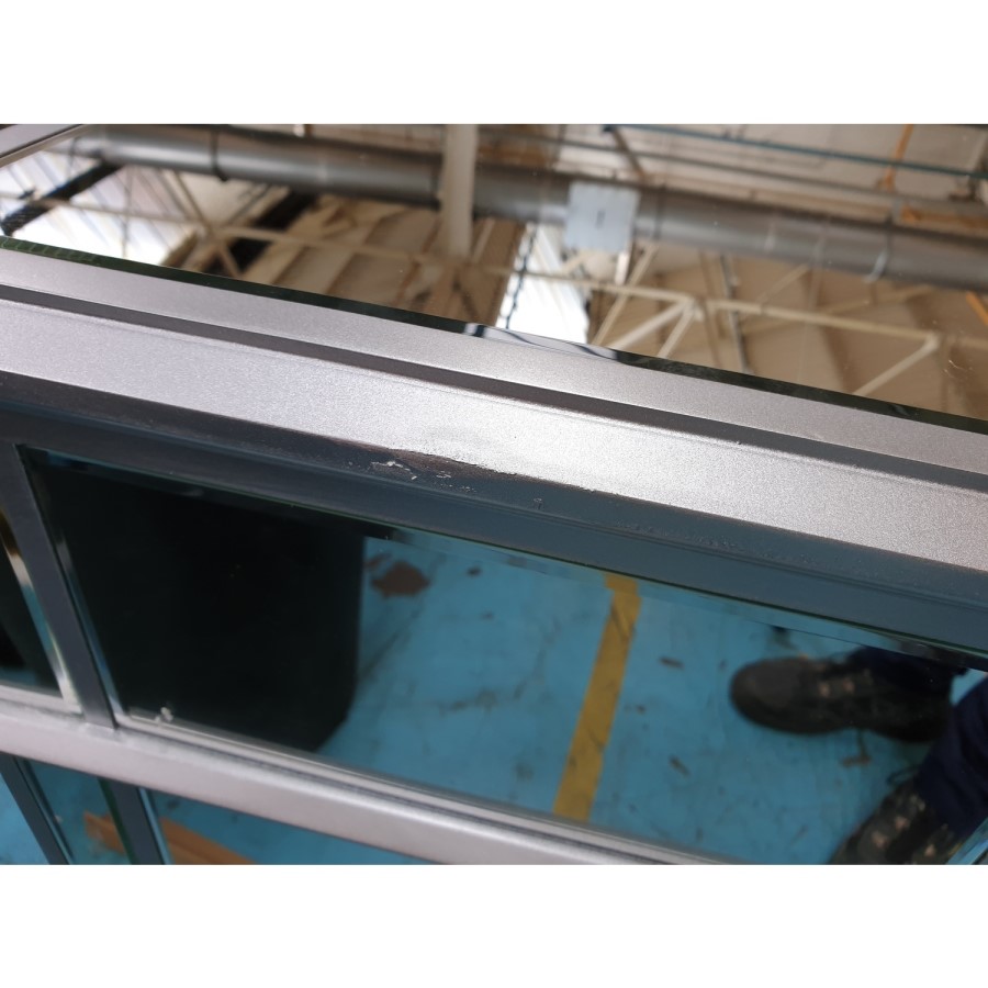 GRADE A2 - Large Mirrored Sideboard with Crystal Handles - Jade Boutique