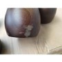 GRADE A2 - Navy Blue Velvet Chesterfield Sofa Bed - Seats 3 - Double Bed - Bronte