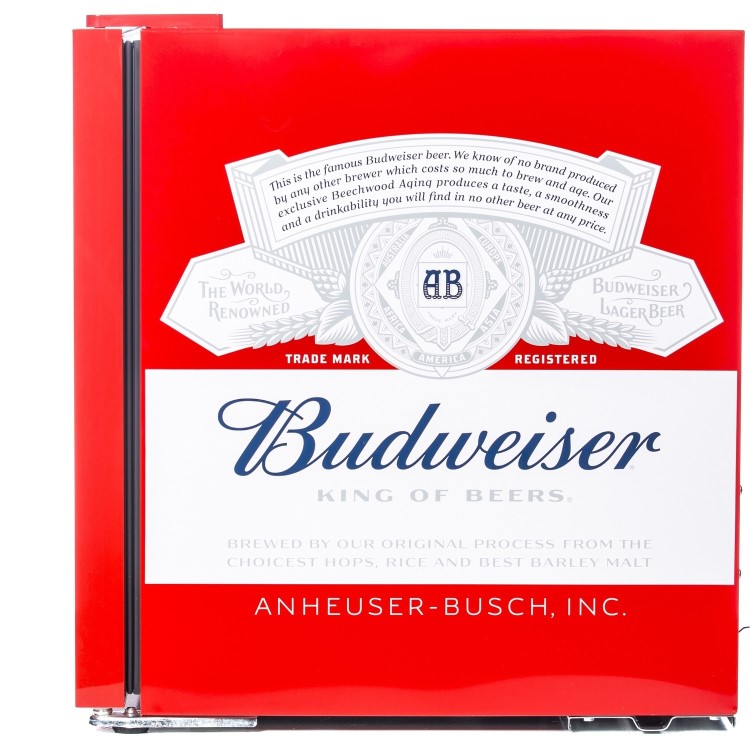 Husky 45.8 Litre Mini Fridge/Drinks Cooler - Budweiser