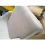 GRADE A2 - Pair of Beige Velvet Dining Chairs with Button Back & Black Legs - Maddy