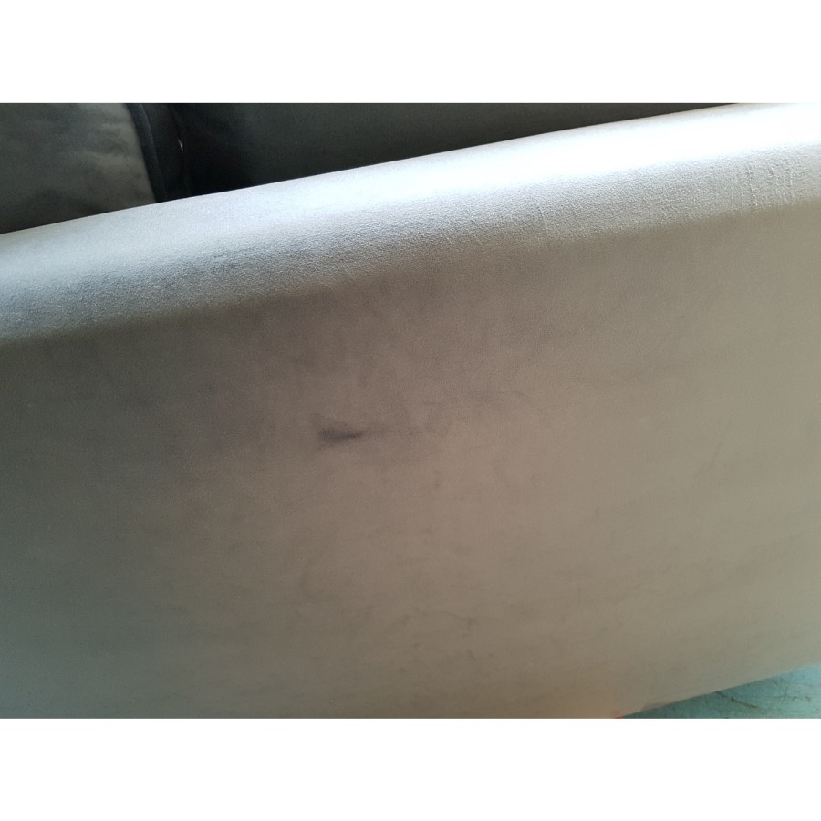 GRADE A2 - Payton Petrol Blue Velvet 2 Seater Sofa