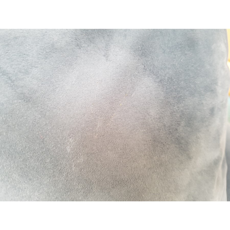 GRADE A2 - Payton Petrol Blue Velvet 2 Seater Sofa