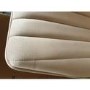 GRADE A2 - Pair of Beige Velvet Dining Chairs with Ribbed Back - Penelope