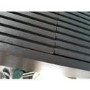 GRADE A2 - Maya Art Deco Chest of Drawers in Dark Grey