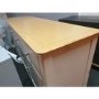 GRADE A2 - Large Grey & Oak Sideboard with Storage - Adeline