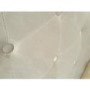 GRADE A2 - Amara King Size Bed Frame in Silver Grey Velvet with Quilted Headboard