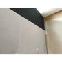 GRADE A2 - Amara King Size Bed Frame in Silver Grey Velvet with Quilted Headboard
