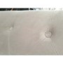 GRADE A2 - Amara King Size Bed Frame in Silver Grey Velvet with Quilted Headboard