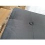 GRADE A2 - Grey Velvet Dining Bench with Chrome Legs - Jade Boutique 