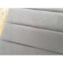 GRADE A2 - Grey Velvet Dining Bench with Chrome Legs - Seats 2 - Logan
