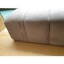 GRADE A2 - Grey Velvet Dining Bench with Chrome Legs - Seats 2 - Logan