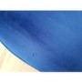 GRADE A2 - Pair of Navy Blue Velvet Dining Chairs - Jenna