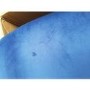 GRADE A2 - Pair of Navy Blue Velvet Dining Chairs - Jenna