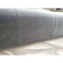 GRADE A2 - Grey Velvet Dining Bench with Chrome Legs - Jade Boutique 