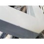 GRADE A2 - Connect White Faux Marble Top Extendable Dining Table - Thassos
 1600-2000mm
