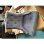GRADE A2 - Pair of Grey Velvet Dining Chairs with Button Back - Kaylee