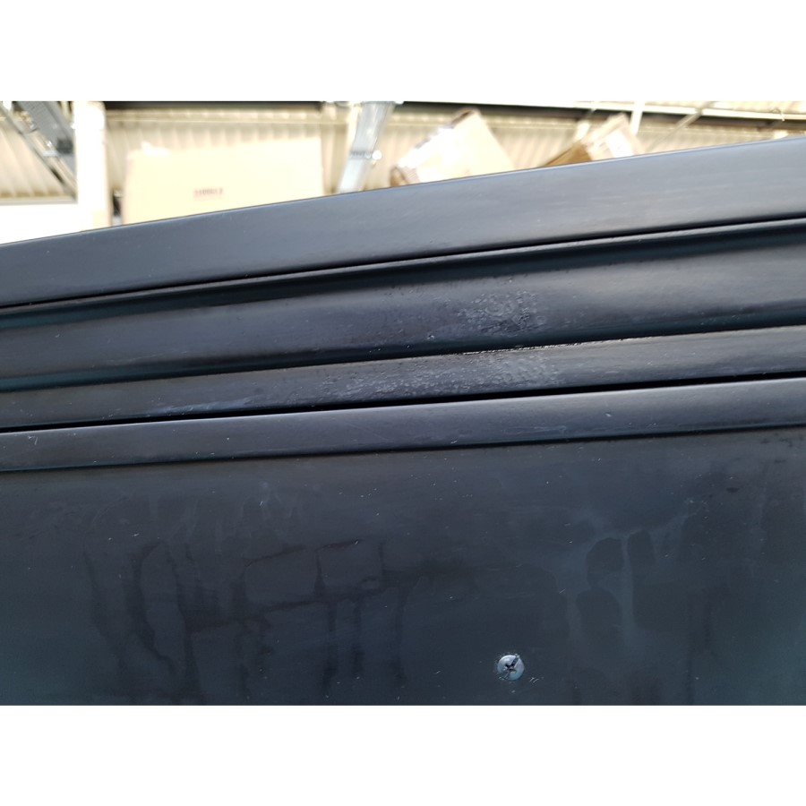 GRADE A2 - Georgia 5 Drawer Tall Chest of Drawers in Black