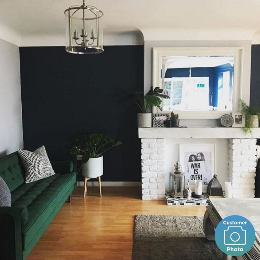 GRADE A2 - Buttoned Green Velvet Sofa - 3 Seater with Cushions - Elba