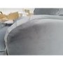 GRADE A2 - Silver Grey Velvet Armchair - Payton