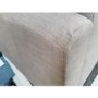 GRADE A2 - Grey 3 Seater Sofa in Woven Fabric - Payton