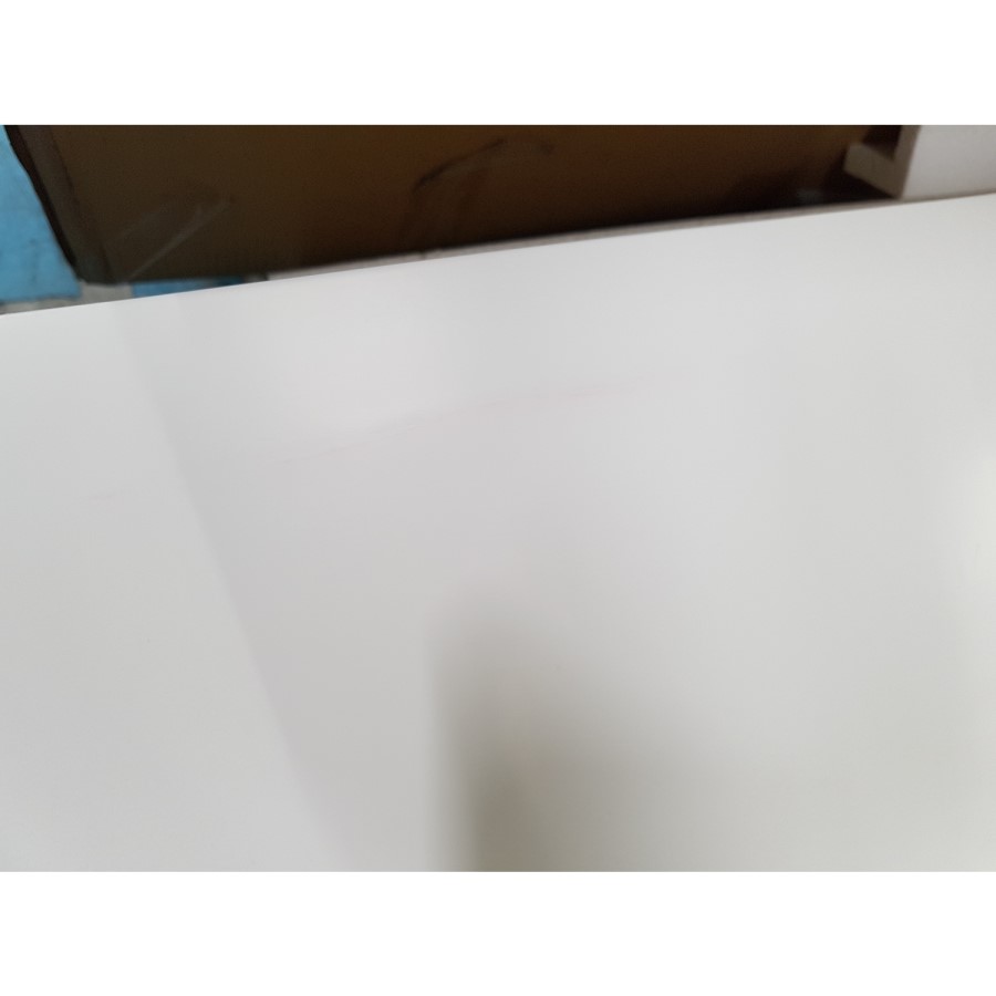 GRADE A2 - Narrow Console Table with Drawers in White - Elms