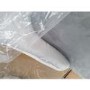 GRADE A2 - Pair of Light Grey Velvet Dining Chairs with Button Back - Maddy