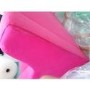 GRADE A2 - Hot Pink Velvet Armchair with Button Detail - Cole