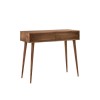 GRADE A2 - Walnut Console Table with Drawers - Briana