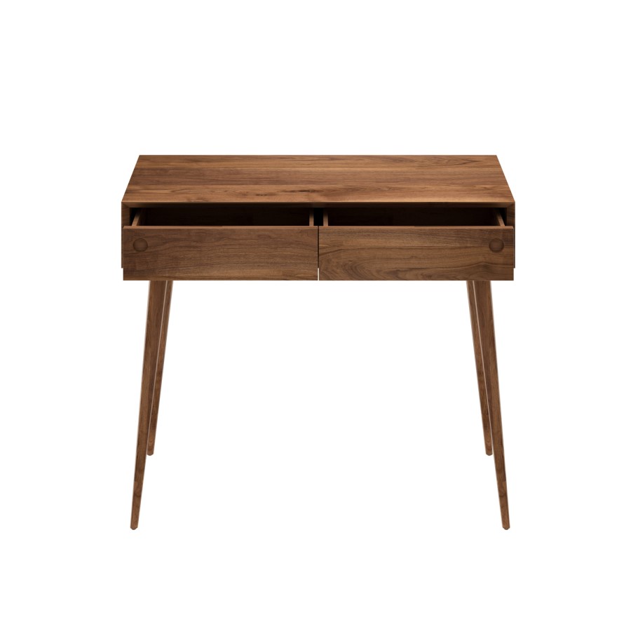 Walnut Console Table with Drawers - Briana