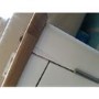 GRADE A2 - Large White Painted Solid Wood TV Unit - TV's up to 70" - Adeline