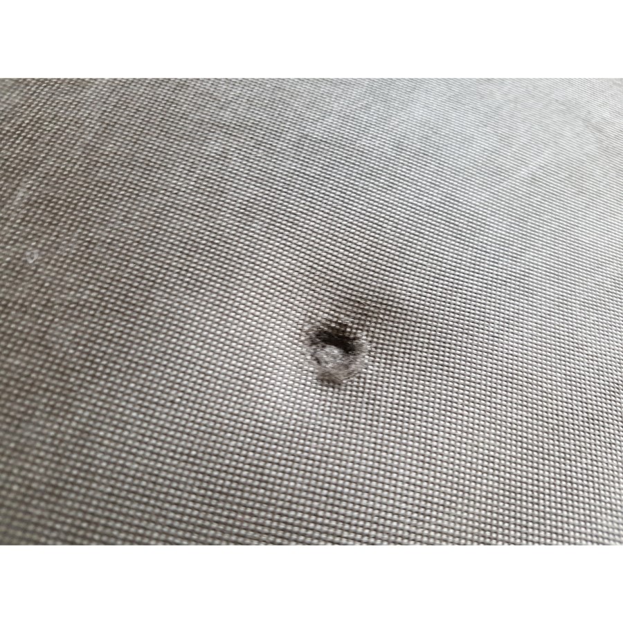 GRADE A2 - Single Sofa Bed in Silver Grey Velvet with Bolster Cushion - Eleni