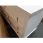 GRADE A2 - Georgia 6 Drawer Wide Chest of Drawers in White