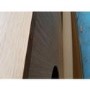 GRADE A2 - Solid Oak TV Unit with Sliding Doors - Scandi - Briana