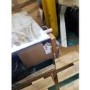 GRADE A2 - Lola Mirrored Single Drawer Bedside Table with Rose Gold Legs