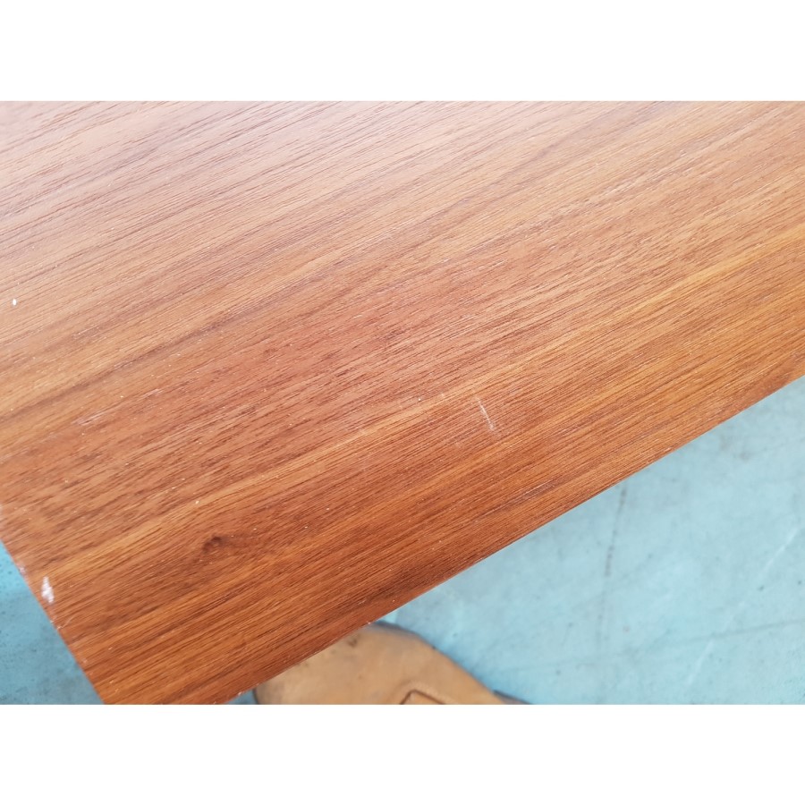 GRADE A2 - Solid Walnut TV Unit with Sliding Doors & Drawers - Briana