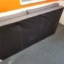 GRADE A2 - Grey 3 Seater Sofa in Woven Fabric - Payton