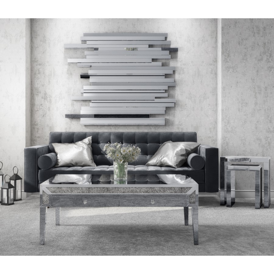GRADE A1 - Buttoned Grey Velvet Sofa - 3 Seater with Cushions - Elba