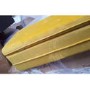 GRADE A2 - Yellow Velvet Ottoman Storage Bench with Button Detail - Safina