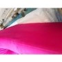 GRADE A2 - Hot Pink Velvet Armchair with Button Detail - Cole