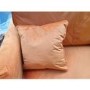 GRADE A2 - Opulence Orange Velvet Loveseat - Payton