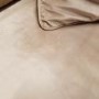 GRADE A2 - Payton Beige Velvet 3 Seater Sofa