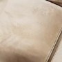 GRADE A2 - Payton Beige Velvet 3 Seater Sofa